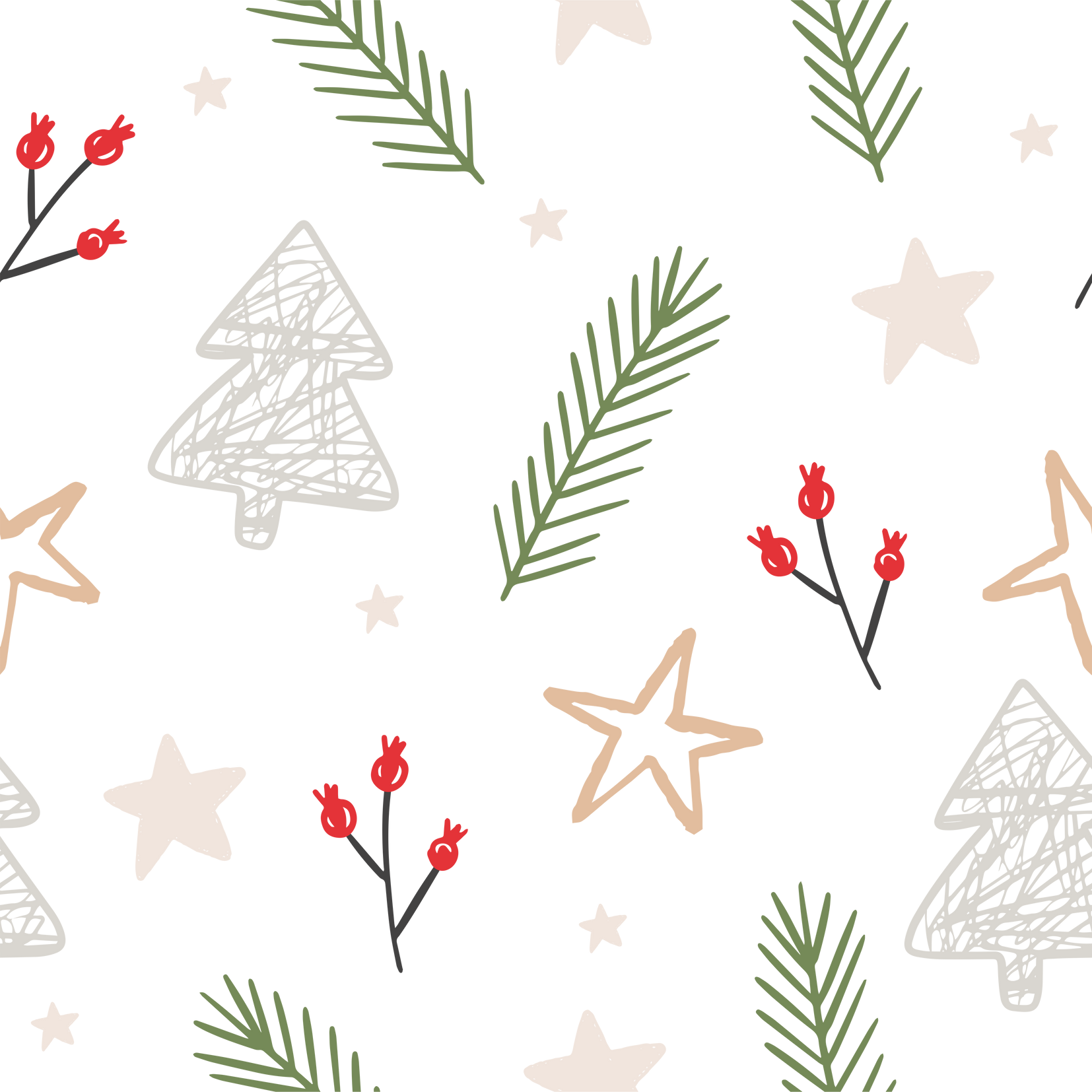 Merry Christmas pattern